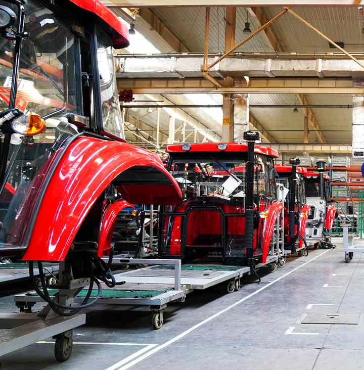 農機總裝生產(chǎn)流水線生產(chǎn)案例